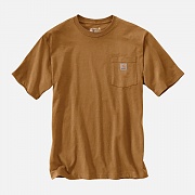 (K87) 워크 포켓 반팔티 CARHARTT BROWN